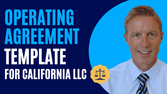 California Single Member LLC Operating Agreement | 1 Manager (CA)